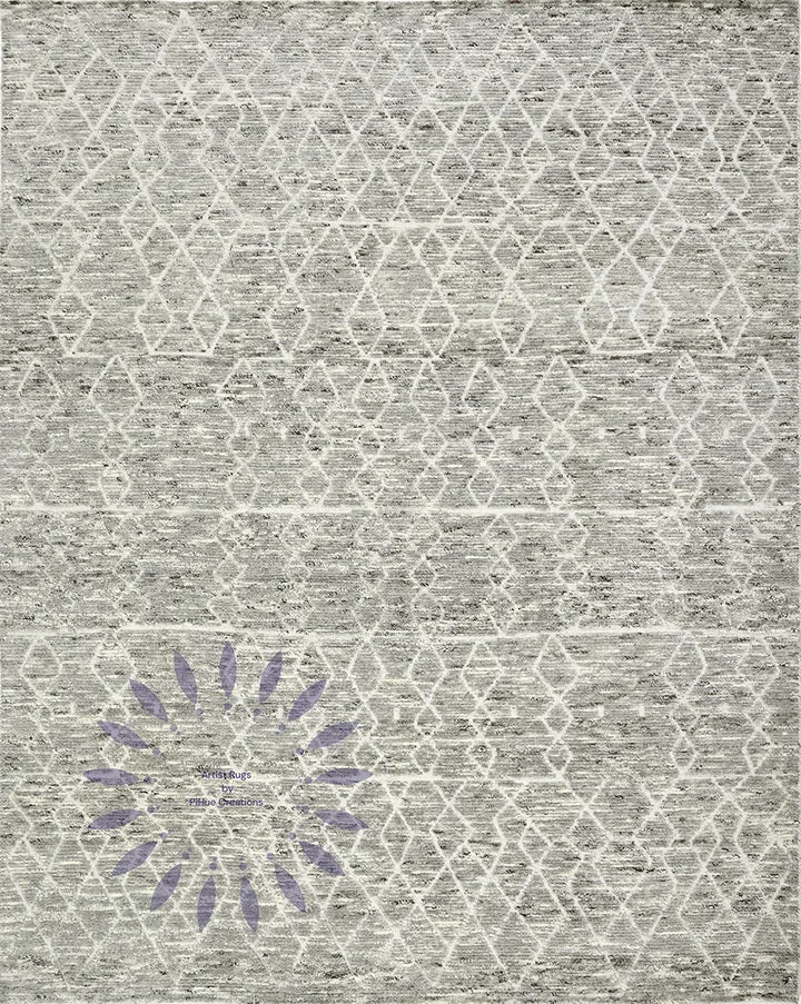 Handmade Wool Beni Ourain Rug