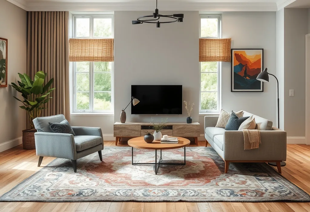 Hand Made Rug For Living Room