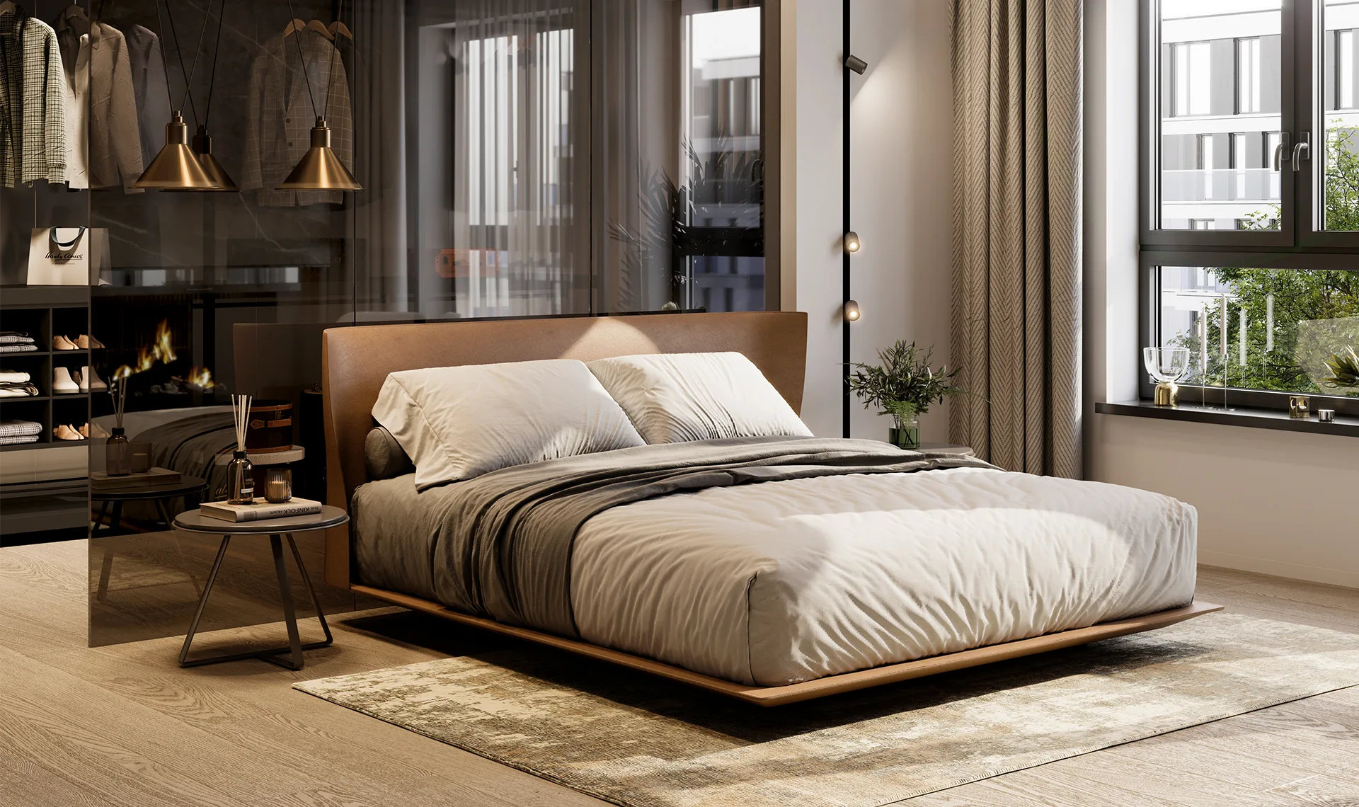 Luxurious Hotel Bed